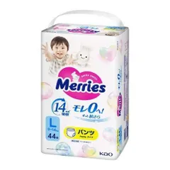 訳あり 3袋セット (バラ)メリーズ エアスルー パンツ Ｌ 44枚 ×3袋セット【北海道/沖縄/離島発送不可】のサムネイル