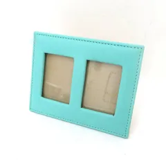 TIFFANY&Co. / ティファニー ■フォトスタンド　レザー　ティファニーブルー　箱付き ブランド【中古】 のサムネイル