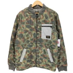 バートン BURTON Dalian LIVINGLINING 迷彩 ダックハンター カモ 中綿 パディング キルティング ボンバー ジャケット ブルゾン メンズ import：M のサムネイル