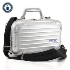 け*た様 RIMOWA リモワ ピッコロ2Wayショルダーハンドバック アルミ製 美品 RIMOWA リモワ TOPAS トパーズ PICCOLO ピッコロ 2way ショルダー