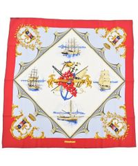 HERMES カレ90 GRAND LARGE 船柄 シルクスカーフ - メルカリ
