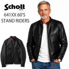 ☆【極希少】Schott 110周年限定 659US シングルライダース 40