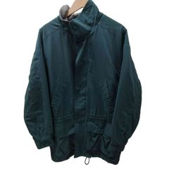 オイルドジャケット 英国製 GENTINI 36 カーキ ワックス ダブルジップ