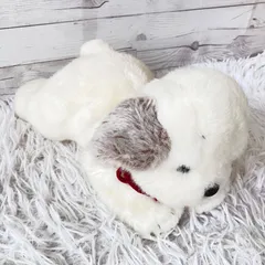 うめ吉　寝そべり　うめきち　犬　いぬ　イヌ　ぬいぐるみ　レトロ 昭和 1983年 Rのサムネイル