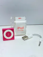 ★N06183★ アップル　Ａｐｐｌｅ　ｉｐｏｄ　ｓｈｕｆｆｌｅ　２ＧＢ　ピンク　2012　A1373　【充電確認のみ】  Mのサムネイル