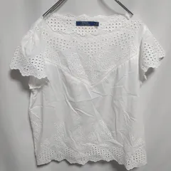 POLO RALPH LAUREN ポロ ラルフローレン 半袖 ブラウス M 白のサムネイル