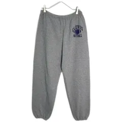 RUSSELL ATHLETIC ラッセル カレッジスウェットパンツ グレー(メンズ L)中古 古着 Y4883のサムネイル