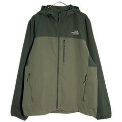 adidas アディダス フーデッド ナイロン ジャケット カーキ(メンズ L