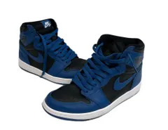 Nike Air Jordan 1 Retro High OG Dark Marina Blue ナイキ エアジョーダン 1 レトロ ハイ OG ダークマリーナブルー 555088-404 メンズ靴 スニーカー ブラック 26.5cm 101sh-2363のサムネイル