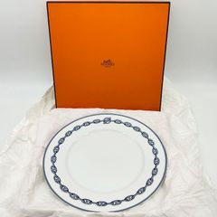 HERMES ❣️新品未使用❣️ リズム グリーン ディナープレート27.5