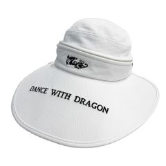 新品！タグ付き ダンスウィズドラゴン⭐︎つば広ハット ホワイト 