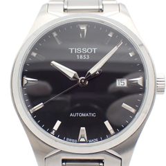 美品 ティソ TISSOT チタン デイト 自動巻 裏スケ 腕時計 箱 H562 