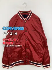 CONVERSE コンバース スタジャン M レッド ボア 無地 ブランドロゴ フードなし メンズのサムネイル