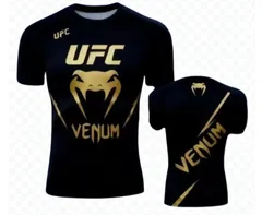 UFC Venum Tシャツ ラッシュガード ブラック  Lサイズ RIZIN PFL ONE PRIDE K‐1 総合格闘技 MMA キックボクシング ムエタイ 堀口恭司 平良達郎 朝倉海 マネル・ケイプのサムネイル