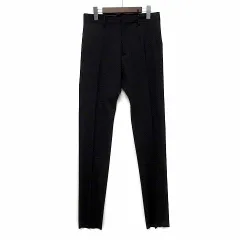 未使用品 ディースクエアード DSQUARED2 TIDY FIT スラックス パンツ ウール ストレッチ S74KB0331 ブラック 黒 42のサムネイル