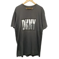 22 90s DKNY ダナキャラン ニューヨーク 自由の女神 ヴィンテージ Tシャツ ブラック系 コットン サイズM 6729のサムネイル