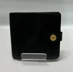 IL BISONTE イル ビゾンテ 二つ折り財布 レザー ブラック のサムネイル