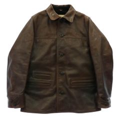 希少 ロストワールド ホースハイド カーコート レザージャケット