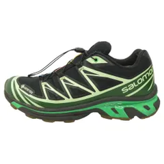 salomon サロモン 472921 XT-6 GTX ゴアテックス ローカット スニーカー ブラック系 グリーン系 28cm【中古】のサムネイル