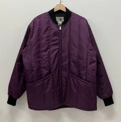 ANDFAMILYS アンドファミリーズ ブルゾン QUILTING WORK JACKET キルティング ワーク ジャケット サイズL パープル 日本製のサムネイル