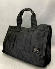 廃盤品】PORTER ポーター ミニ ドラム ボストン バッグ キャンバス