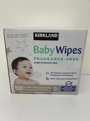 コストコ おしり拭き ≪900枚入≫ カークランド シグネチャー おしりふき 大容量 900枚入 (100 x 9個) 大判 おしり拭き お尻拭き 赤ちゃん用 無香料 手拭き ウェットティッシュ ウェットシート 送料無料（北海道・沖縄県・離島除く）のサムネイル