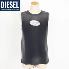 ディーゼル DIESEL【訳あり】メンズ タンクトップ T-BRICO Dカットアウトノースリトップス ブラック系（サイズ/S）cm0072のサムネイル