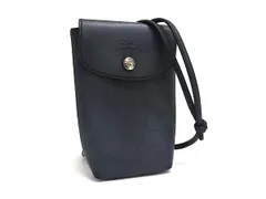 LONGCHAMP ロンシャン ル プリアージュ エクストラ レザー クロスボディ  ショルダーバッグ スマホショルダー グレー系 DP0144のサムネイル