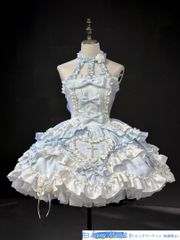 チェルシージャンパースカート サックス baby ロリィタ ワンピース