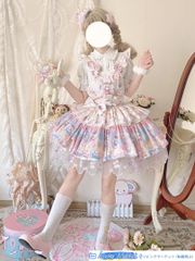 axes femme kawaii mikkoコラボ刺繍エプロン（ピンク） - メルカリ