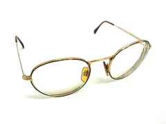 GIORGIO ARMANI ジョルジオアルマーニ べっ甲調 度入り メガネ 眼鏡 レディース メンズ ゴールド系×ブラウン系 DP0726のサムネイル