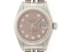 ROLEX ロレックス ウォッチ デイトジャスト 時計 79174G 腕時計 K18ホワイトゴールド K18WG/ステンレス ピンク 自動巻き ピンク文字盤 レディース【中古】436のサムネイル