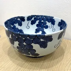 源右衛門 染付葡萄絵 麺鉢 大鉢のサムネイル