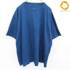 フォーティファイブアール 45R Tシャツ 半袖 藍染め 45th ロゴ刺繍 メンズ [s1009060]のサムネイル