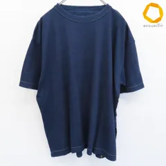 フォーティファイブアール 45R Tシャツ 半袖 藍染め 45th ロゴ刺繍 メンズ [s1009061]のサムネイル