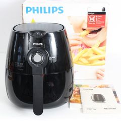 【新品未使用】 フィリップス ノンフライヤー HD9220 レシピ本付き Philips フィリップス ノンフライヤー 黒 レシピ 箱 簡単 調理 家電