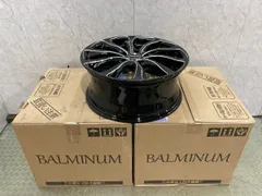 【新品】BS BRIDGESTONE BALMINUM T10 バルミナ 17インチ 4本 7J5HPCD114.3+53 ブラック オデッセイ ヴェゼル レヴォーグ 等 (MHZ007)のサムネイル