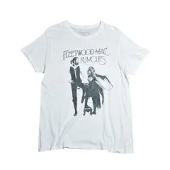 00s フリートウッドマック RUMOURS Tシャツ ホワイト クラック プリント ジャケット L 白 USA 古着のサムネイル