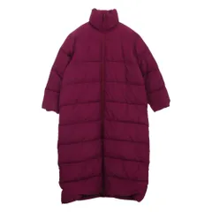 BALENCIAGA バレンシアガ 594908 TYD36 中綿 パファー ロング コート ジャケット パープル系 42【中古】のサムネイル