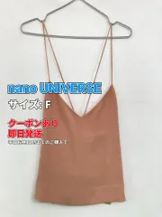 nano UNIVERSE ナノユニバース キャミソール F ピンク 無地 リボン カップなし レディースのサムネイル
