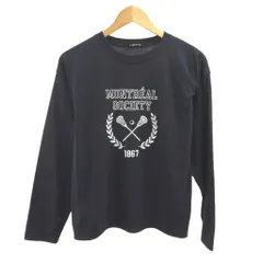ルノンキュール Lugnoncure Tシャツ Free 紺 ネイビー ロゴプリント 長袖 クルーネック /NP ■ECB006のサムネイル
