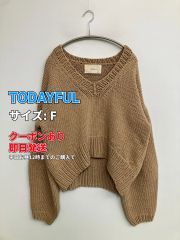 美品】TODAYFUL トゥデイフル リネンニットビスチェ - メルカリ
