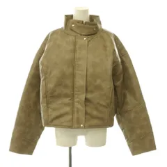 アメリヴィンテージ Ameri VINTAGE 25AW UND CRUSHED PADDED JACKET ジャケット フェイクレザー 中綿 S グレージュ /CX ■OSのサムネイル
