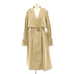 美品】F i.n.t ケープ付きフレアーワンピースコート - メルカリ