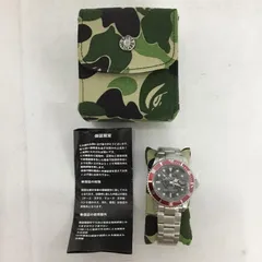 A BATHING APE アベイシングエイプ 腕時計 アナログ（自動巻き） BAPEX 箱有のサムネイル