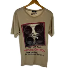 Hysteric Glamour ヒステリックグラマー Tシャツ SIZE M 古着 THE CLASH 02183CT10 ベージュのサムネイル