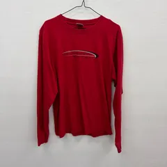 Y1197 Soffe ロンT L 赤 フロントプリント ソフィー 古着卸 アメリカ仕入のサムネイル