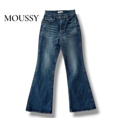 moussy】MVS フレアデニム 24 ブルー - メルカリ