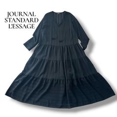 BEARDSLEY ビアズリー ドットパッチワークスカート ロングスカート