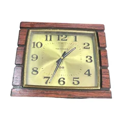 M07006 壁掛け時計 東京時計製造株式会社 TOKYO CLOCK 昭和レトロ アンティーク クォーツ時計のサムネイル